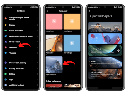 Xiaomi weiß, wie man die Benutzeroberfläche anpasst, das muss man schon zugeben. / © NextPit