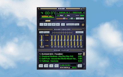 Back then, Winamp was my favourite MP3 player.