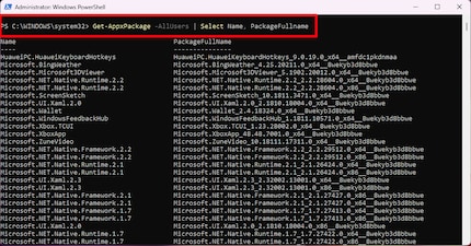 Générer une vue d’ensemble.
