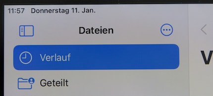 Ter vergelijking: zo ziet het eruit op het scherm van de iPad.