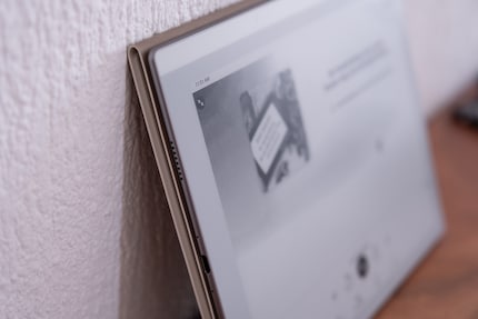 Je kunt direct genieten van audioboeken via de speakers.
