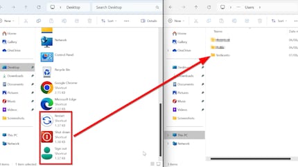 Nadat ik het pictogram naar de Windows-map heb gekopieerd, start ik opnieuw op.