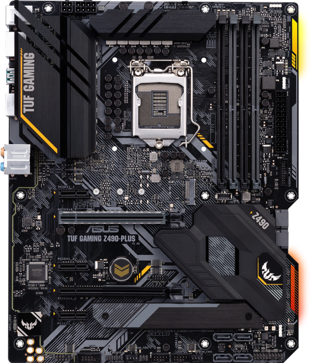 ASUS TUF Gaming Z490-PLUS (LGA 1200, Intel Z490, ATX)